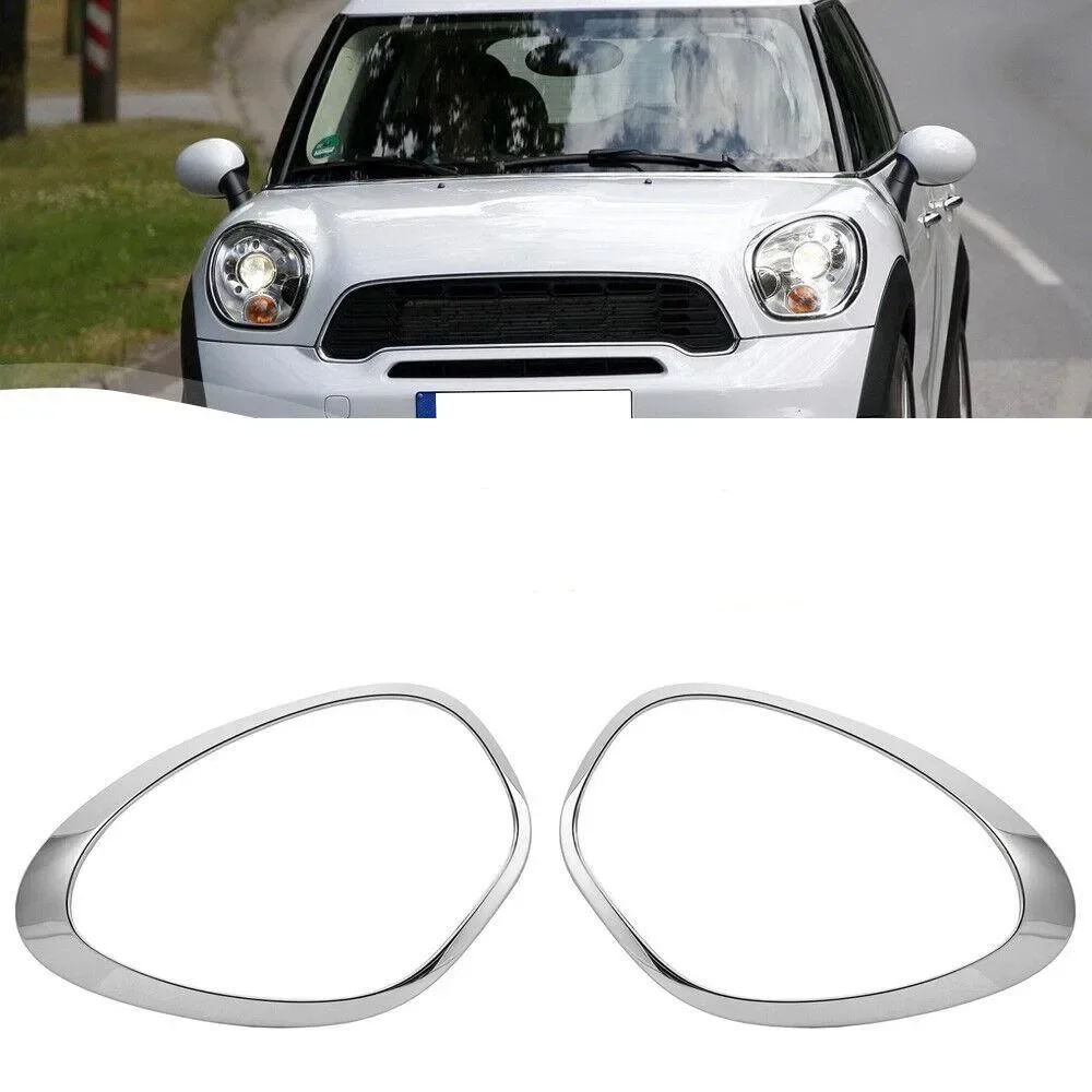 

For BMW MINI-R60 R61 Headlamp Plating Bezel 51139801573 51139801574 39813823 39813824 Original model with clips