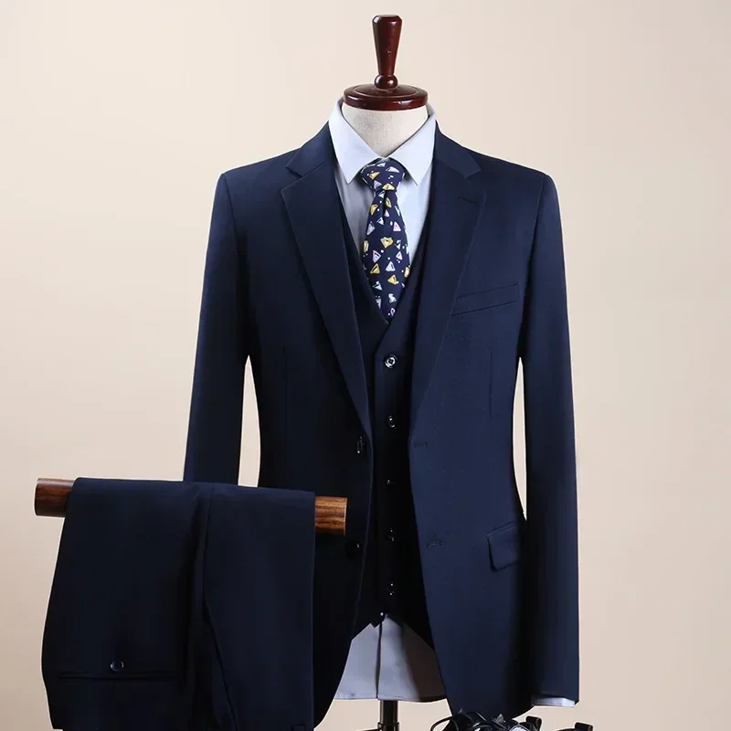 

W324 Groom's best man suits for bank interview