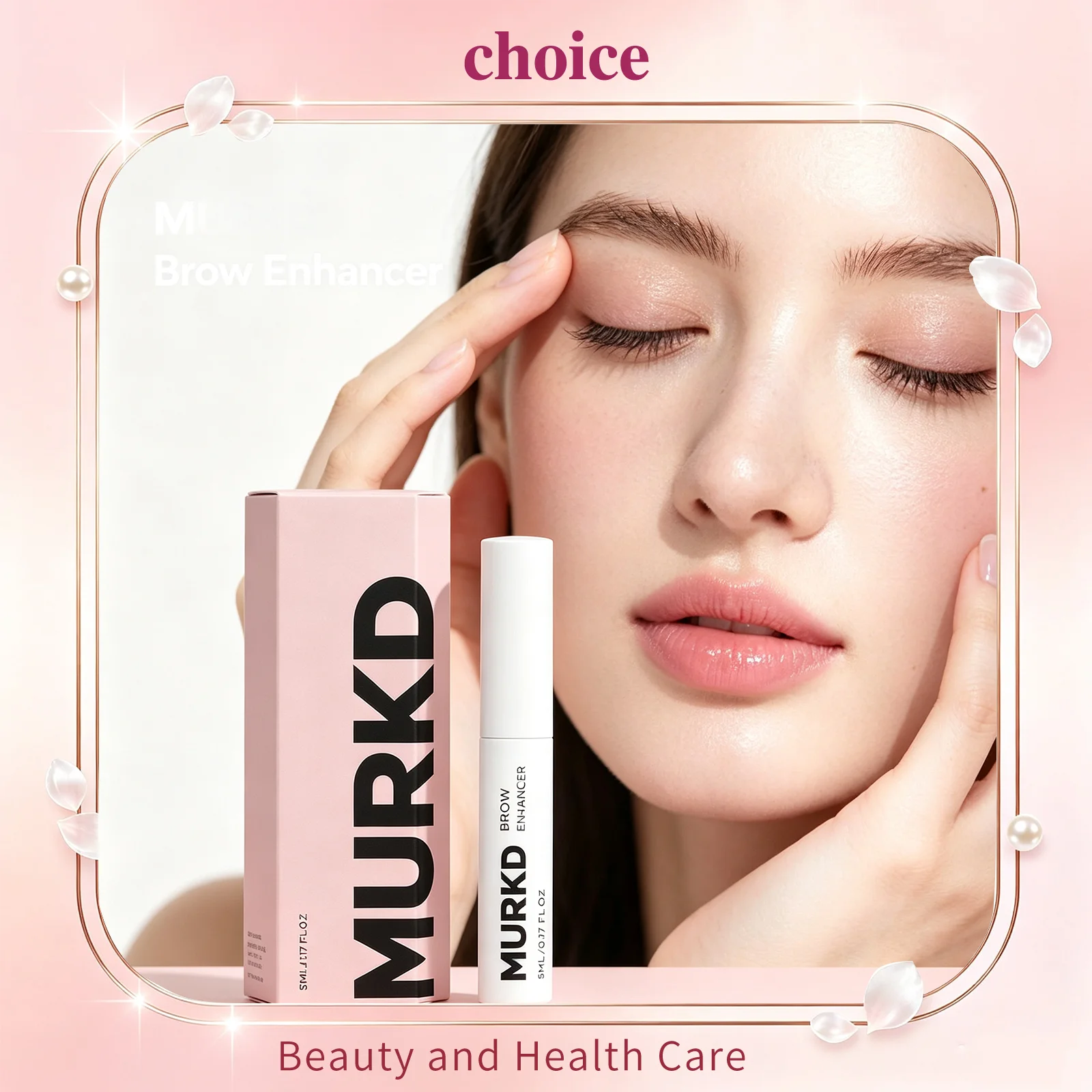 Rosemary Leaf Oil Artificial Colors Lightweight Non‑Sticky Nourish Eyebrow Roots Reduce Breakage Gentle Smooth Eyebrow Care Oil