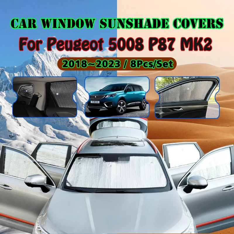 

Солнцезащитный козырек на лобовое стекло для Peugeot 5008 P87 MK2 2018 ~ 2023 2020
