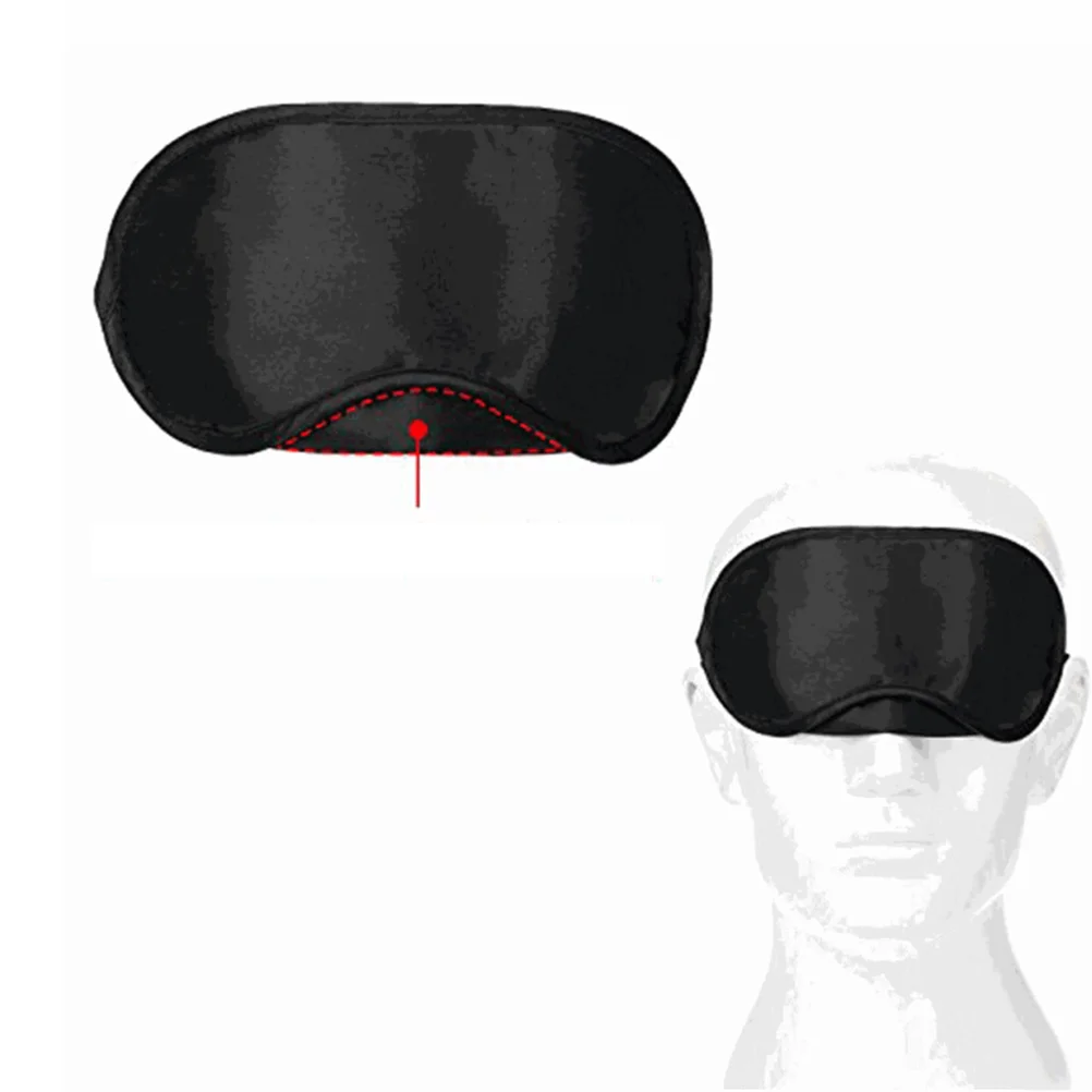 

10Pcs Polyester Sleeping Eye Mask Lightweight Soft Washable Sleep Blindfold Eyeshade for Travel Home Hotel Relaxation