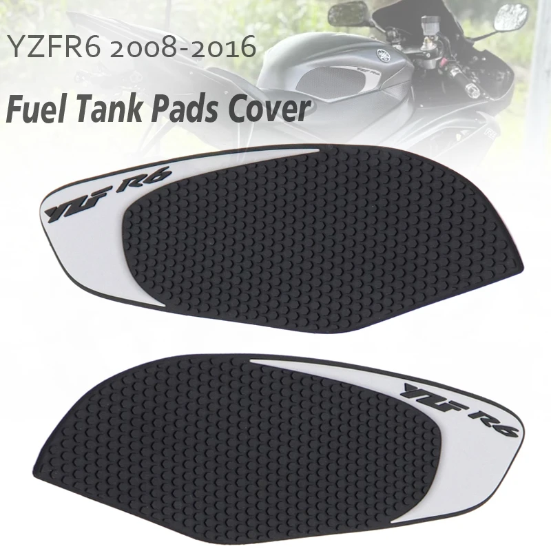 

For Yamaha YZFR6 YZF-R6 2006 2007 2008 2009 2010-2016 Motorcycle Accessories Anti Slip Tank Pad Stickers Tank Traction Protector