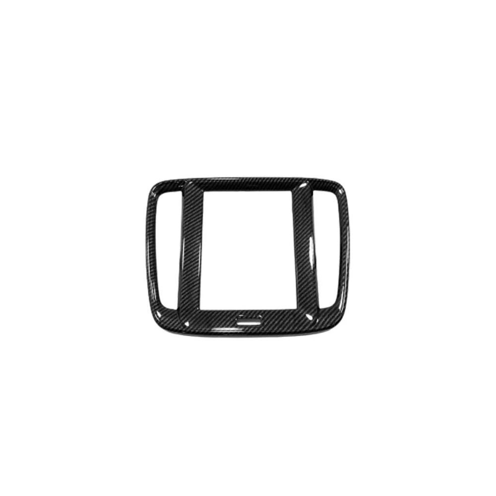 ABS Plastic Car Navigation Frame Strip Cover Decoration Outlet Vent Accessories For VOLVO XC40 2018 2019 2020 2021 2022 2023