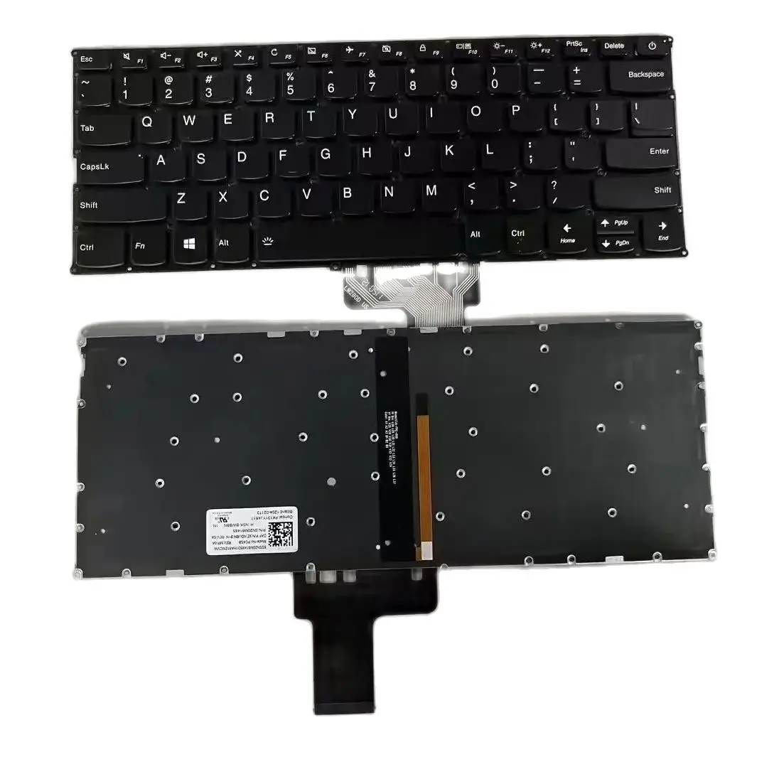 New US For Lenovo Yoga 720-13 720-13ISK 720-13IKB 720-13IBR US Laptop Keyboard Black With Backlit and Power Key