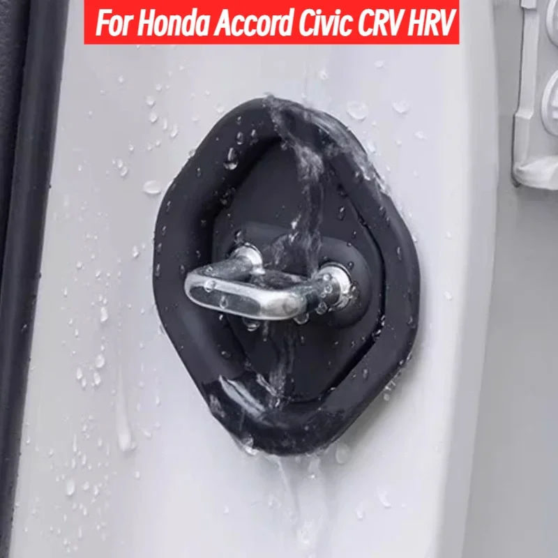

Car Sound Deadener Damper Door Lock Buffer Deadening Damping car accessories For Honda Accord Civic CRV HRV Odyssey Silicone