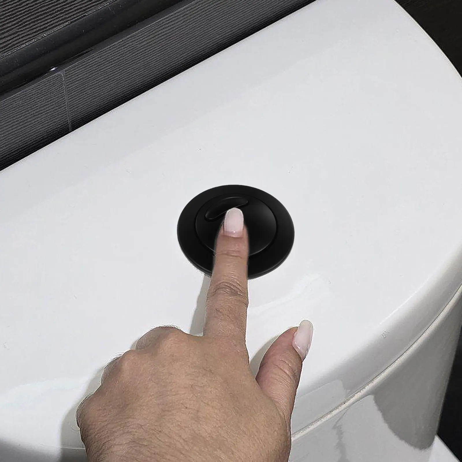 Toilet Button Dual Replacement Push for Cistern Water Tank Toilets Compatible Sturdy Materials Easy