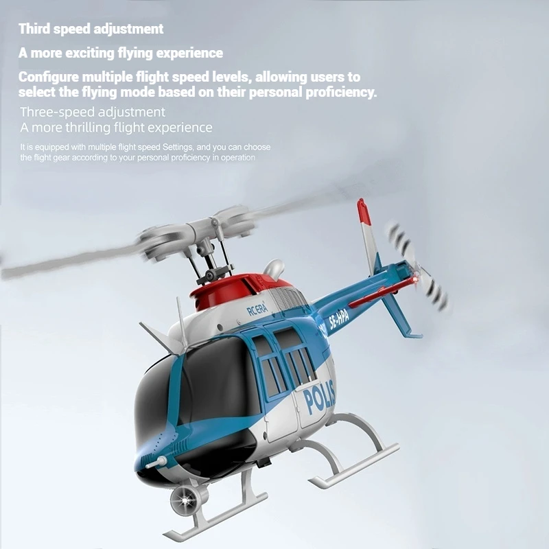 

2025 New Professional Remote Control Rc Model Airplane Remote Control Helicopter Children'S Toy Drop Resistant Simulation Plane