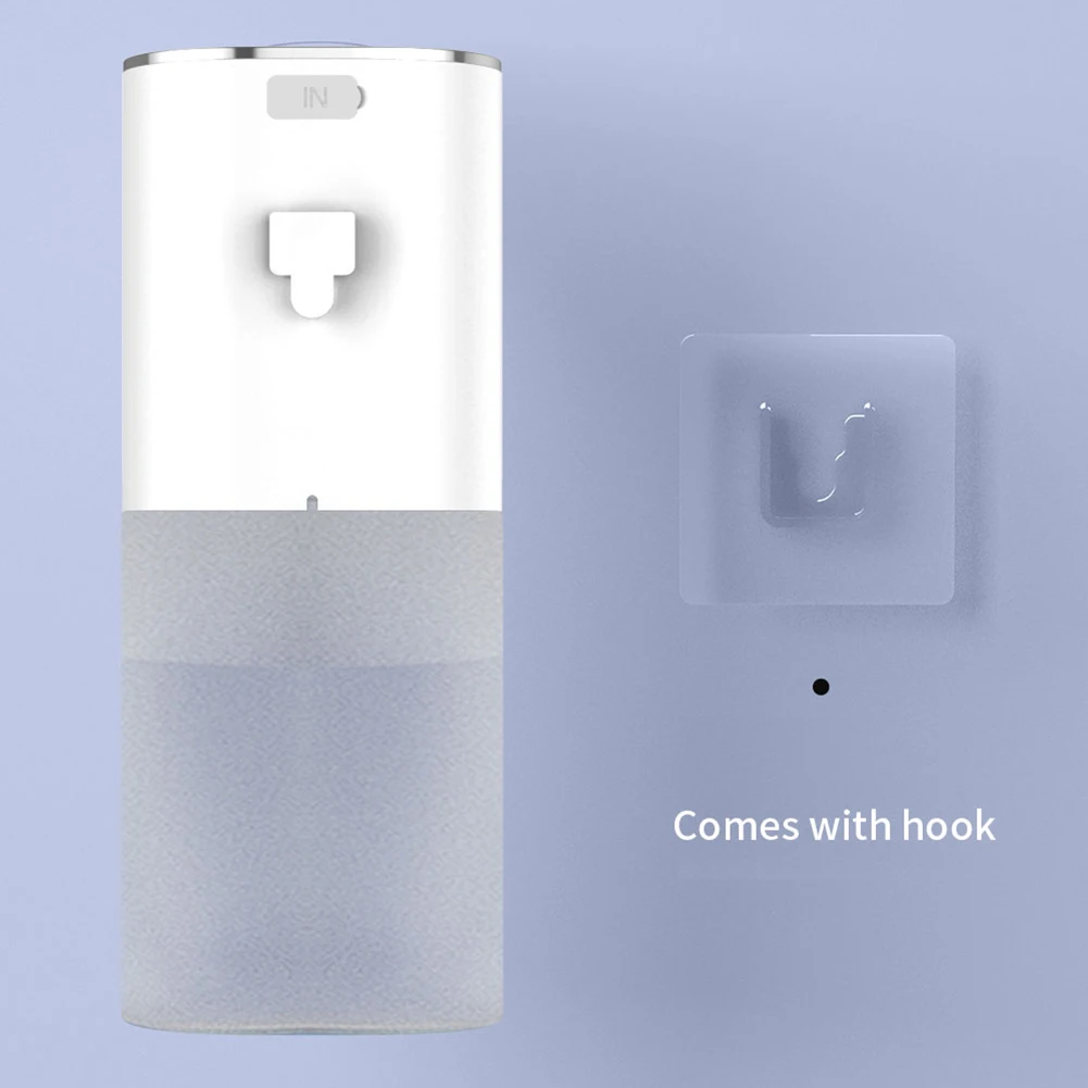 400ml Automatic Soap Dispensers Wall Mounted Touchless 4 Levels Hand Soap Dispenser Infrared Sensor for Bathroom Kitchen