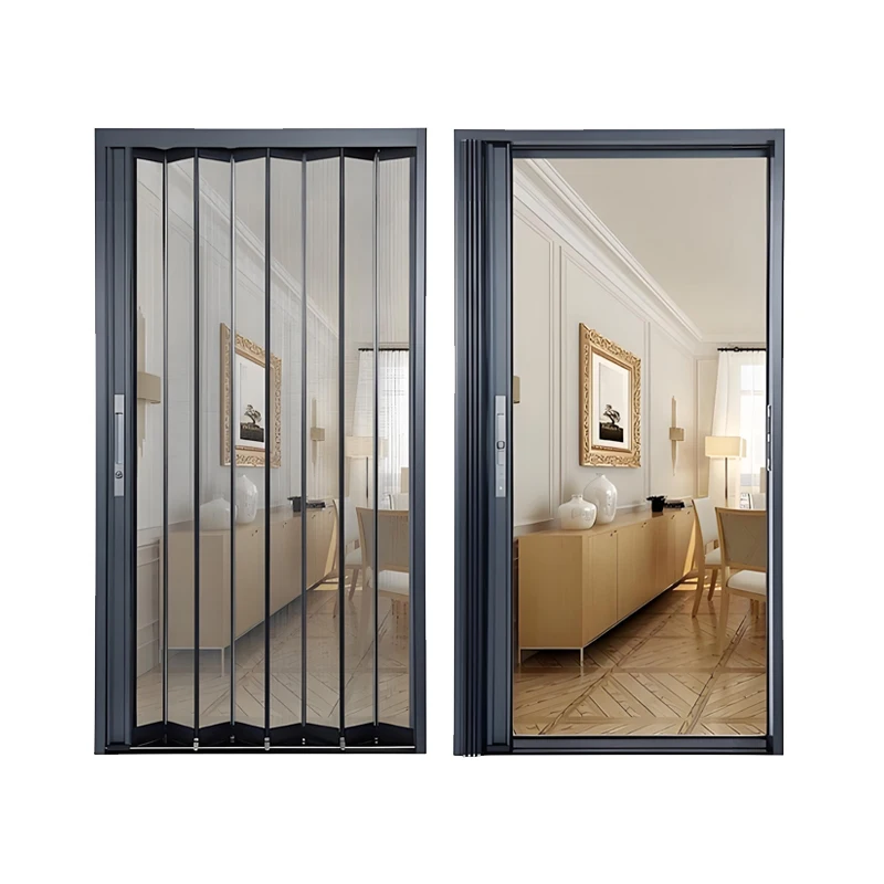 

Waterproof Horizontal Double Slide Window with Folding Screen Mesh for Villa and Courtyard Application