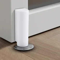 1pc Magnetic Door Stopper Suction Door Holder 75*25mm Stainless Steel For Home Improvement Home Decoration Accessories