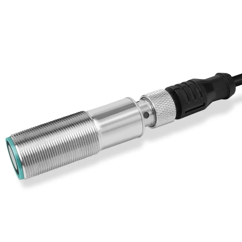 

Remote ultrasonic sensor 100-2000mm detection range adjustable 125ms fast response can detect transparent objects