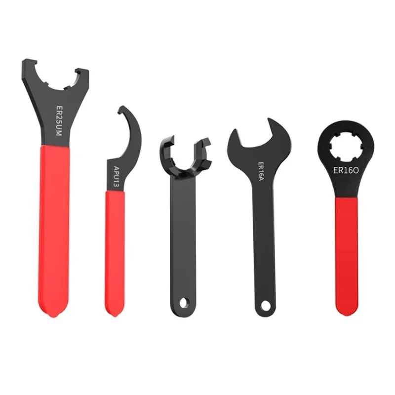 ER Iso Apu-sleutel ER8 ER11 ER16 ER20 ER25 ER32 ER40 ISO20 ISO25 ISO30 APU13 APU16 C25 C32 C40 ER16M ER20M Moersleutelmoer spantang