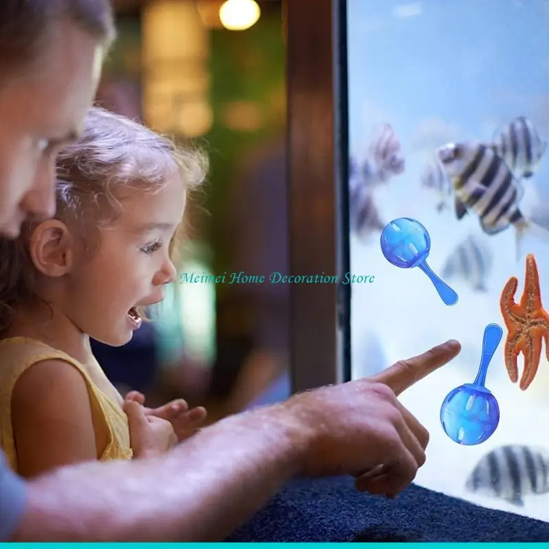 H7BF 10/12 Pack Deminalization Cleaning Ball للأسماك للخزان يزيل DUS الأبيض