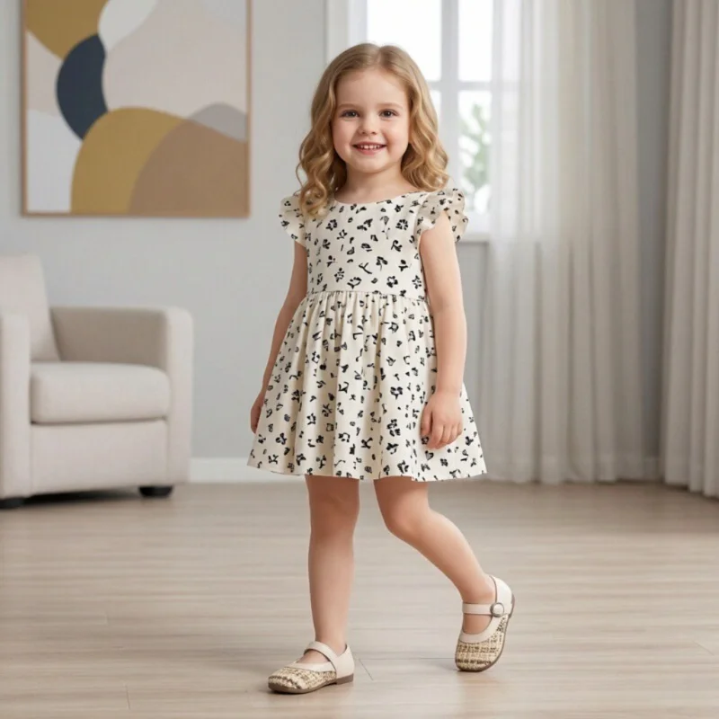 

Spring Summer New Retro Girls PU Leather Shoes Woven Hollow Princess Classmate Woven Beach Shoes Soft-soled Student Shoes