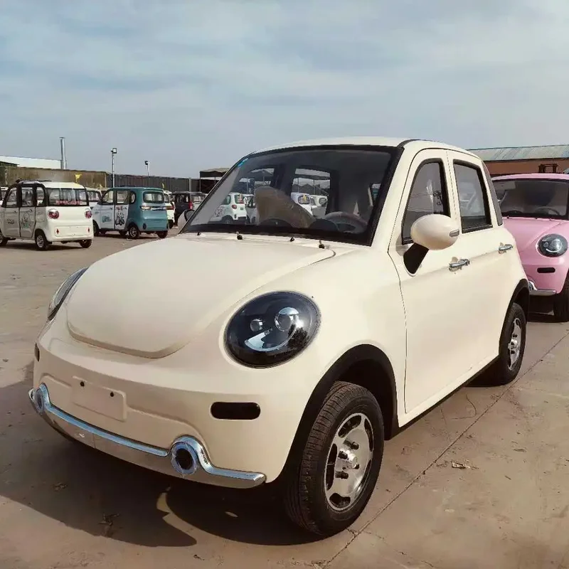 Conditioning Comfortable Interior New Model Hot Sale Low Speed Car Closed Small Cheap Rural Town Mobility 3-5kW