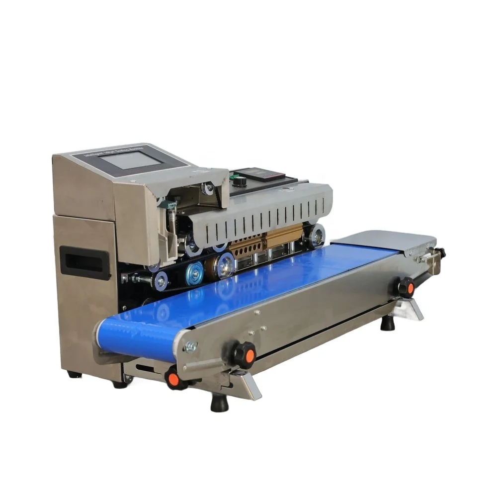 Gold Seller FR-1600 Intelligent Inkjet Coding and Sealing Machine for Laminated Film & Pre-made Bag Sealing Applications
