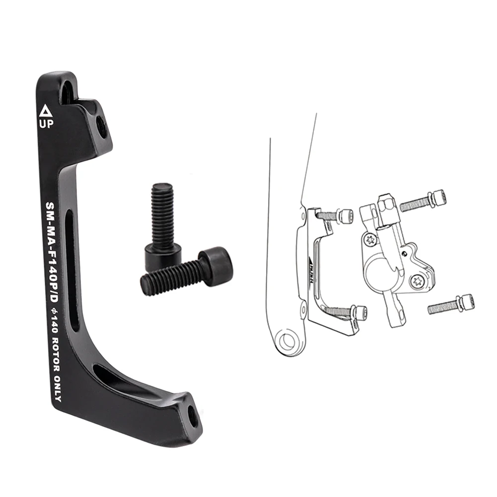 Flat/Direct Mounted Aluminum Brake Caliper Adapter Designed Specifically for Road Bicycles with Optimized Fitment