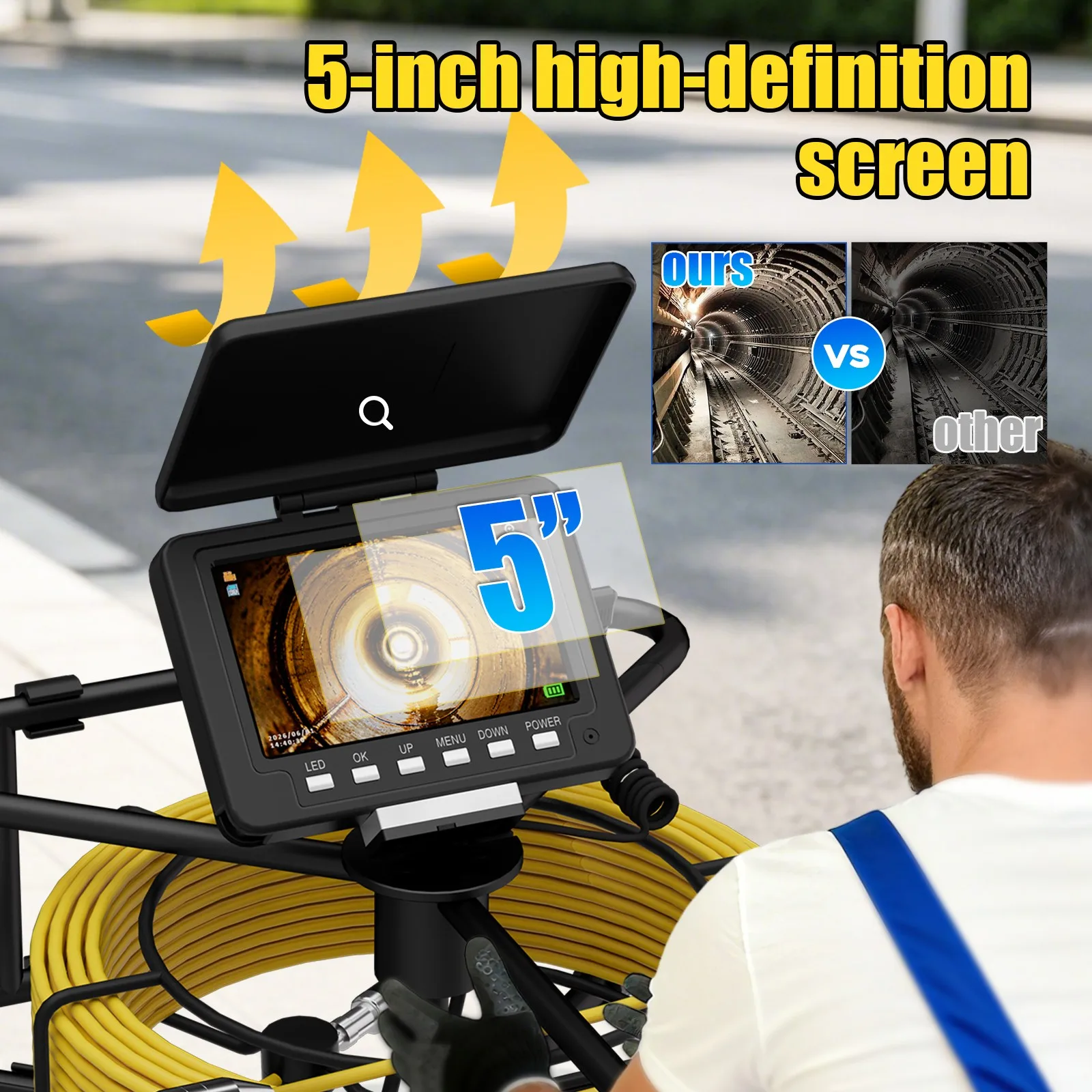 Sewer Pipe Inspection Camera 5