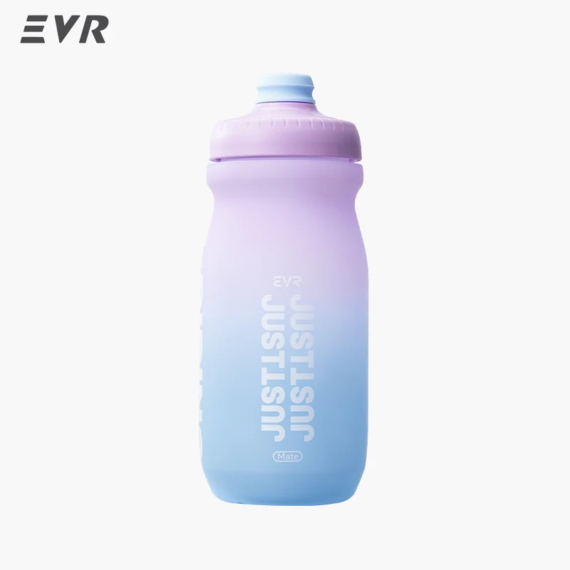EVR 550ml/650ml Fietswaterfles Knijpbare Sportfles voor Racefietsen met Verloopkleur Design Fietsuitrusting
