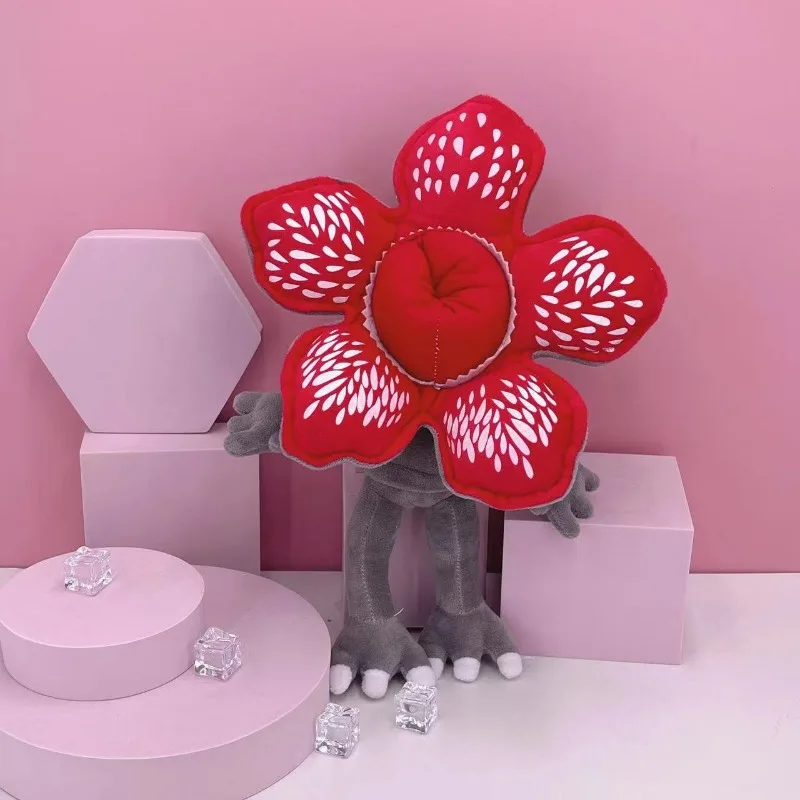 Personagens do jogo dos desenhos animados brinquedos de pelúcia bonito demogorgon bonecas de pelúcia crianças presentes do bebê para crianças meninos halloween pelúcia caixa cega brinquedo