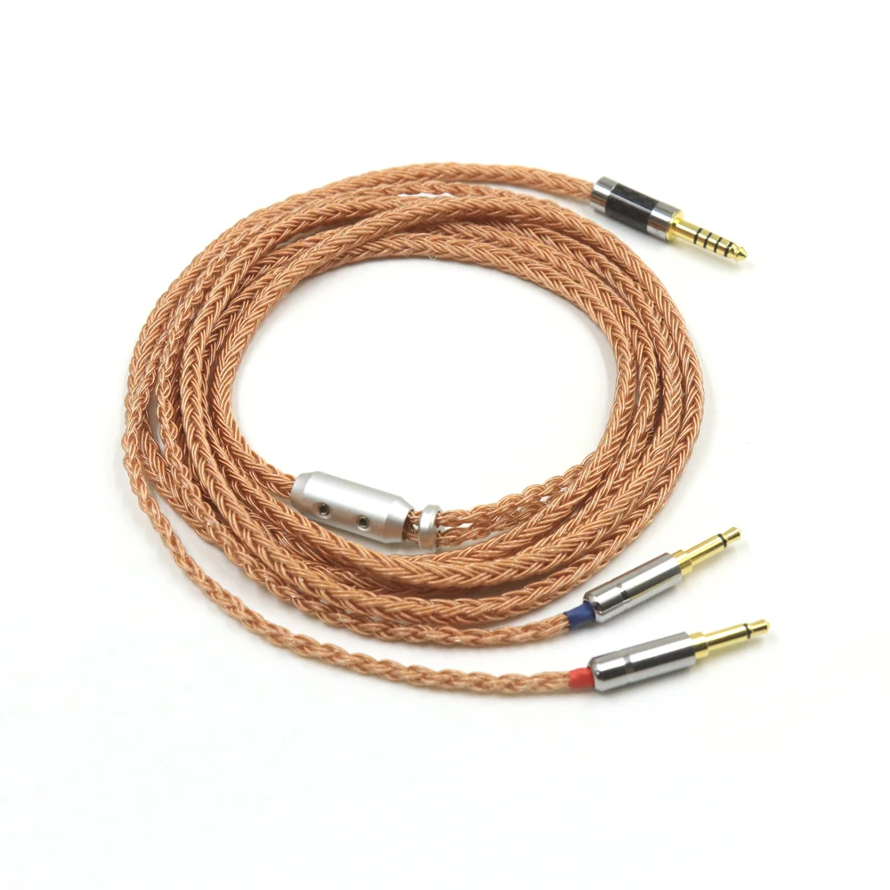 16Core Headphone Upgrade Cable for Sundara Aventho Focal Elegia t1 t5p MDR-Z he400s D7200 9200