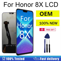 OEM Display For Huawei Honor 8X LCD JSN-L22 JSN-L21 Touch Screen Digitizer For Honor 8X Display With Frame Replacement Part