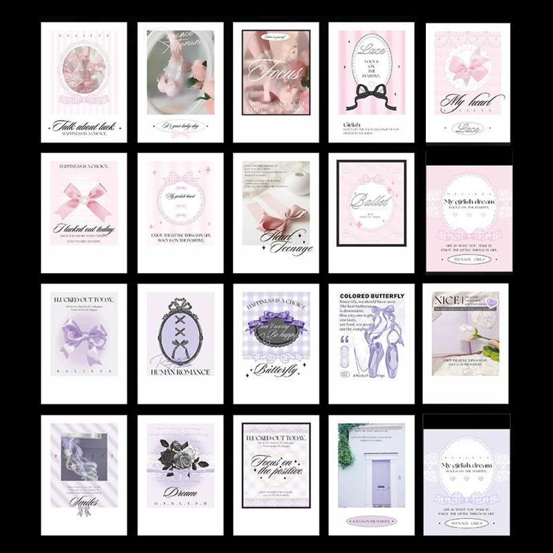 4Style 30Pcs/pack my girl dream series sticker book for DIY handbook journal book cover calendar card decoration