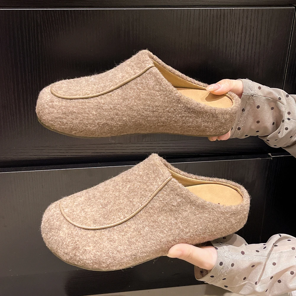 

Flats Women Mules Shoes Slingback Slippers Woman Sandals Autumn 2025 Trend Sport Sneaker Casual Flip Flops Walking Zapatos Woman