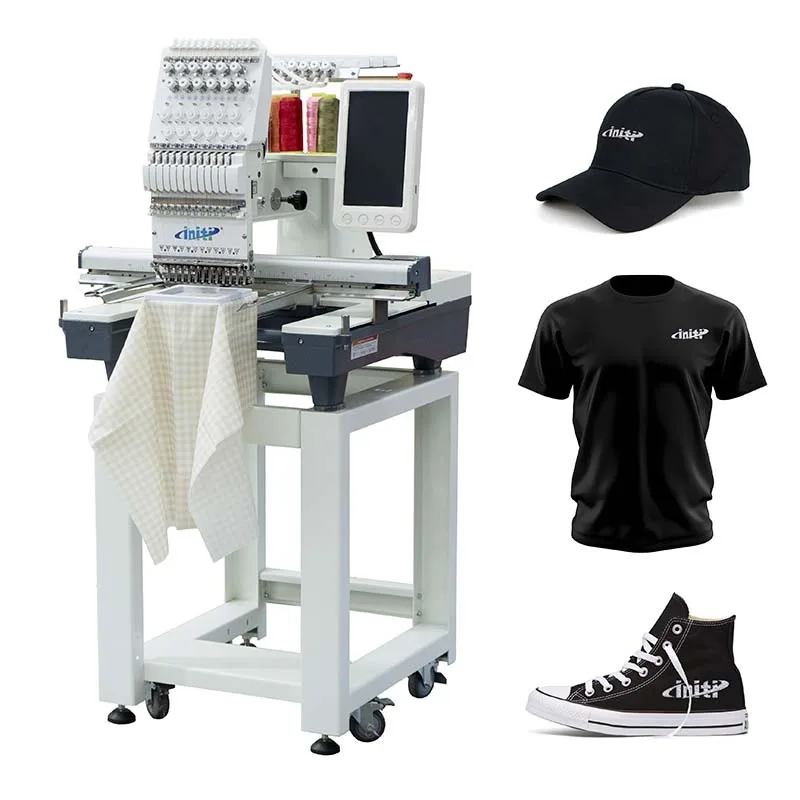 

[Best-selling] High Quality Industrial Single Head 12 Embroidery Machine Computerized Automatic Cap Digital Embroidery Machine