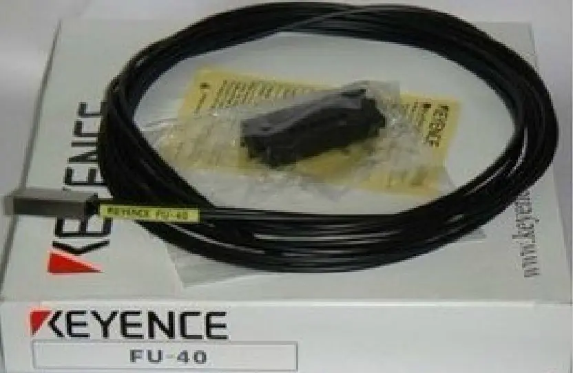 KEYENCE FU-40 Fiber Optic Sensor Built-in M4 Temperature Reflection Type New