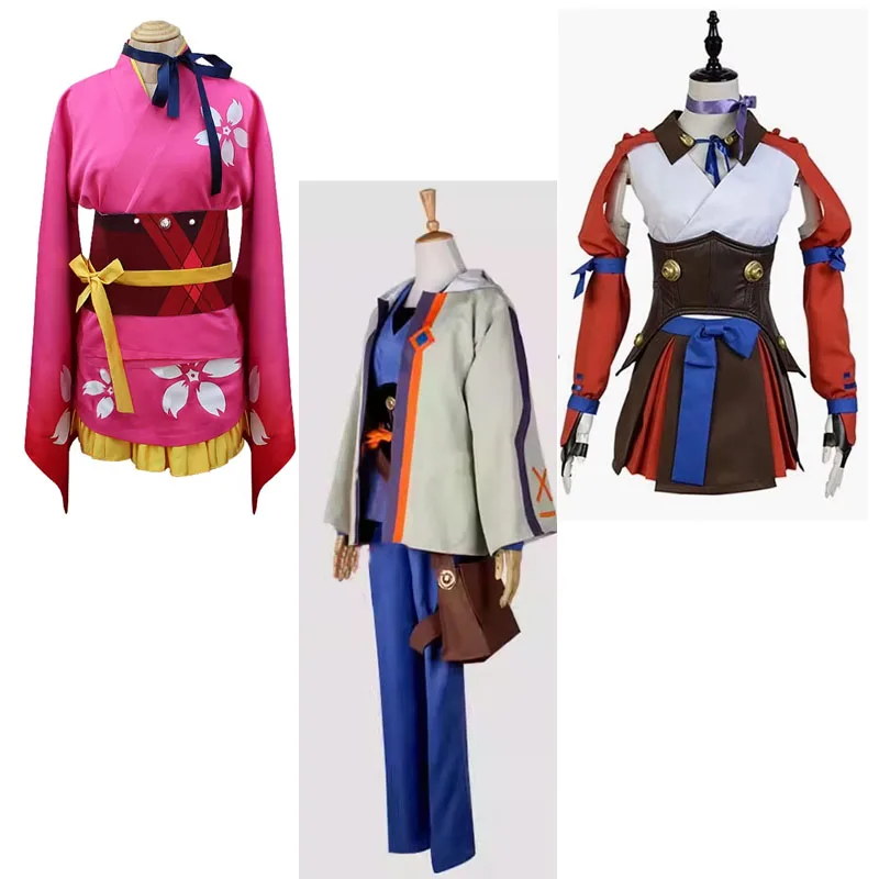 

Anime Mumei Ikoma Cosplay Costume Custom Made 3 STYLE