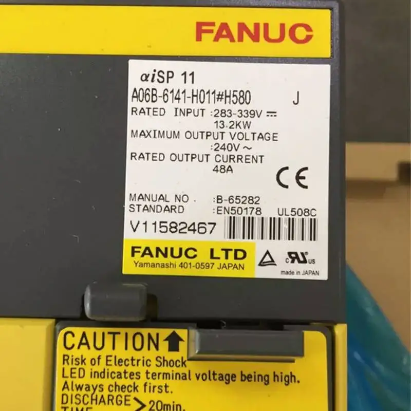 

A06B-6141-H011 New Fanuc Servo Driver IN STOCK Fast ship