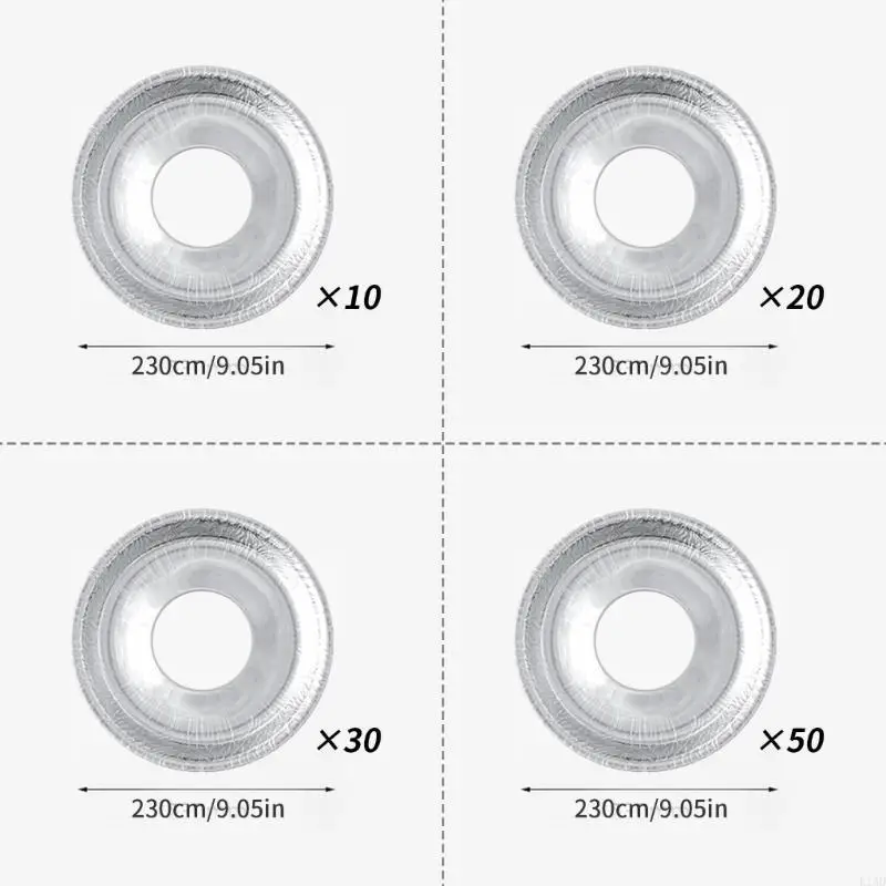 เตาแก๊สเตาแก๊ส K1AD ครอบคลุมอลูมิเนียมฟอยล์ liners