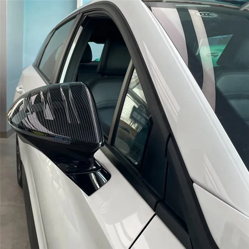 

Reliable-For MG 4 MG4 EV Mulan 2023 Car Rearview Mirror Cover Trim Protection Sticker Accessories Parts - ABS Carbon Fiber