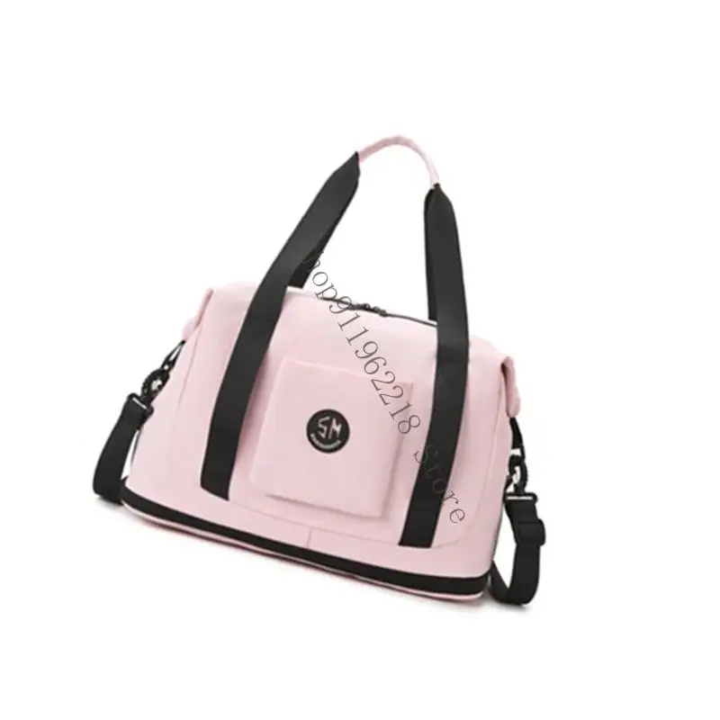 

Travel Bag for Women Fitness Bag with Wet and Dry Separation Overnight Bag Trip Bag Weekends Bag Training Bag Sport Bag 066F