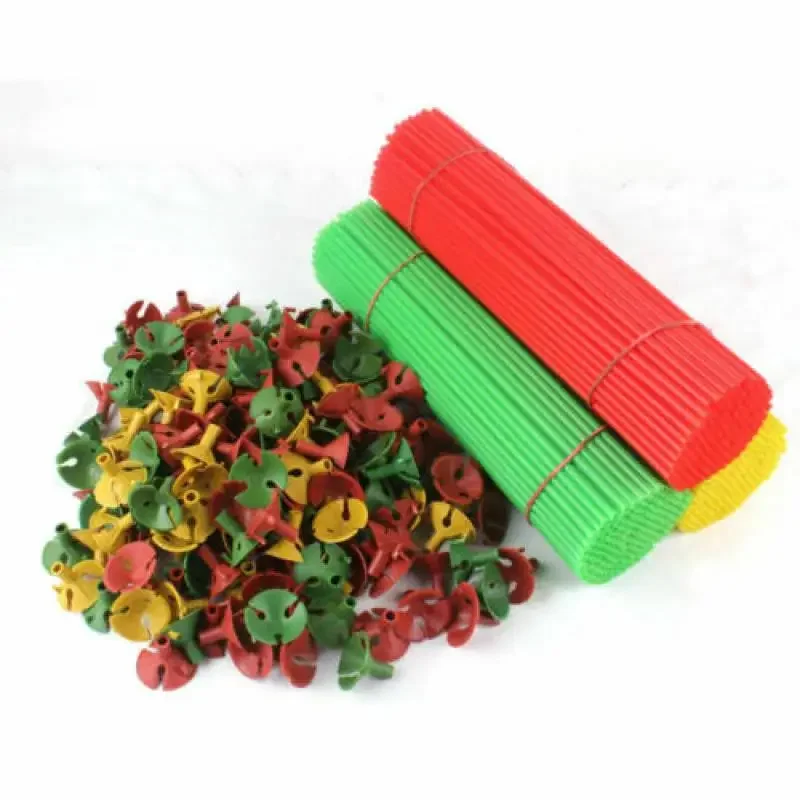 25pcs/set 28cm 32cm Balloon Stick Pole Plastic Rods Holder Cup Birthday Party Christmas Wedding Balloons Decoration Accessories