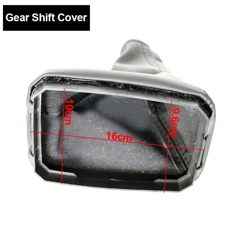 Car Gear Shift Knob Gaiter Boot Cover Handbrake Case Fit For OPEL CORSA C (01-06) TIGRA B(04-12) COMBO C(01-11) - view 4