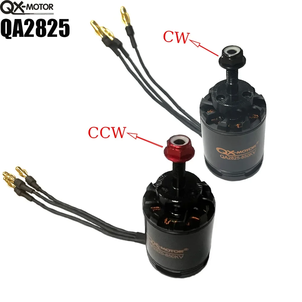 Qx-motor QA2825 (X2820) Motor sin escobillas CW CCW 700KV 800KV 850KV para avión de ala fija Rc Quadcopter