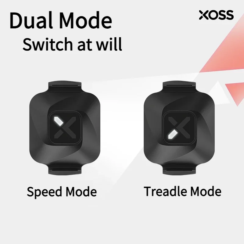 XOSS Vortex Speed Cadence Sensor for Bicycle Computer IPX7 Waterproof 300Hrs Battery Life Bluetooth ANT+ Bike Accessories MTB