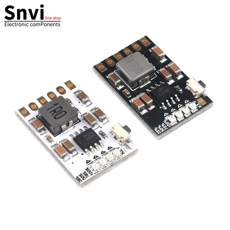 Snvi 1pc MH-CD42 CD42 DC 5V 2.1A Mobile Power Diy Module 3.7/4.2V Charge/Discharge(boost)/battery protection/indicator Board