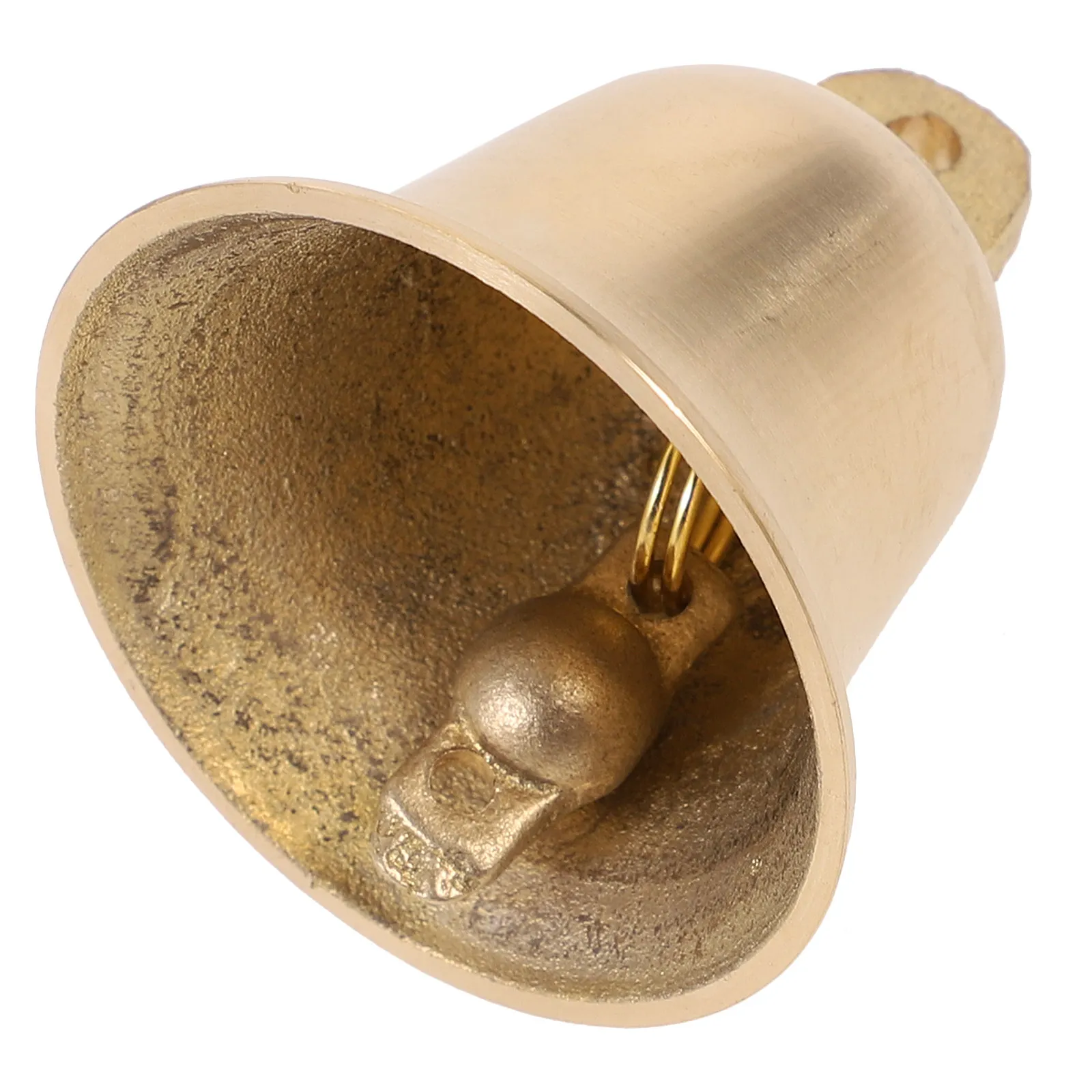 Suspending Brass Bell Ornament Vintage Mini Bell Charm DIY Supply for Crafts Home Decoration Christmas Wreath Festival Hanging view 5