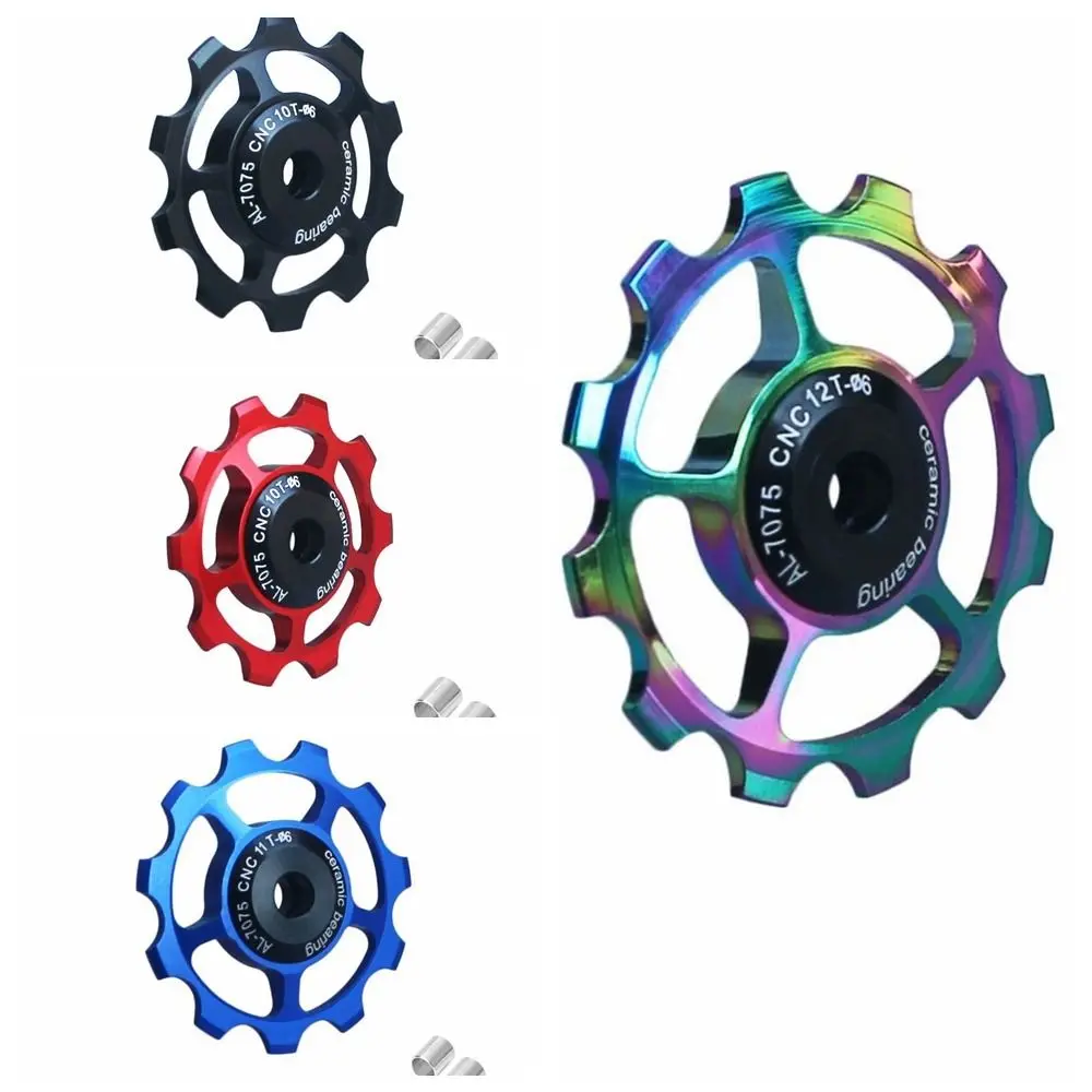 

Derailleur Rear Guide Wheel Jockey Wheel Bike Jockey Wheel Bike Ceramic Bearing Guide Bicycle Rear Pulley Bike Rear Derailleur