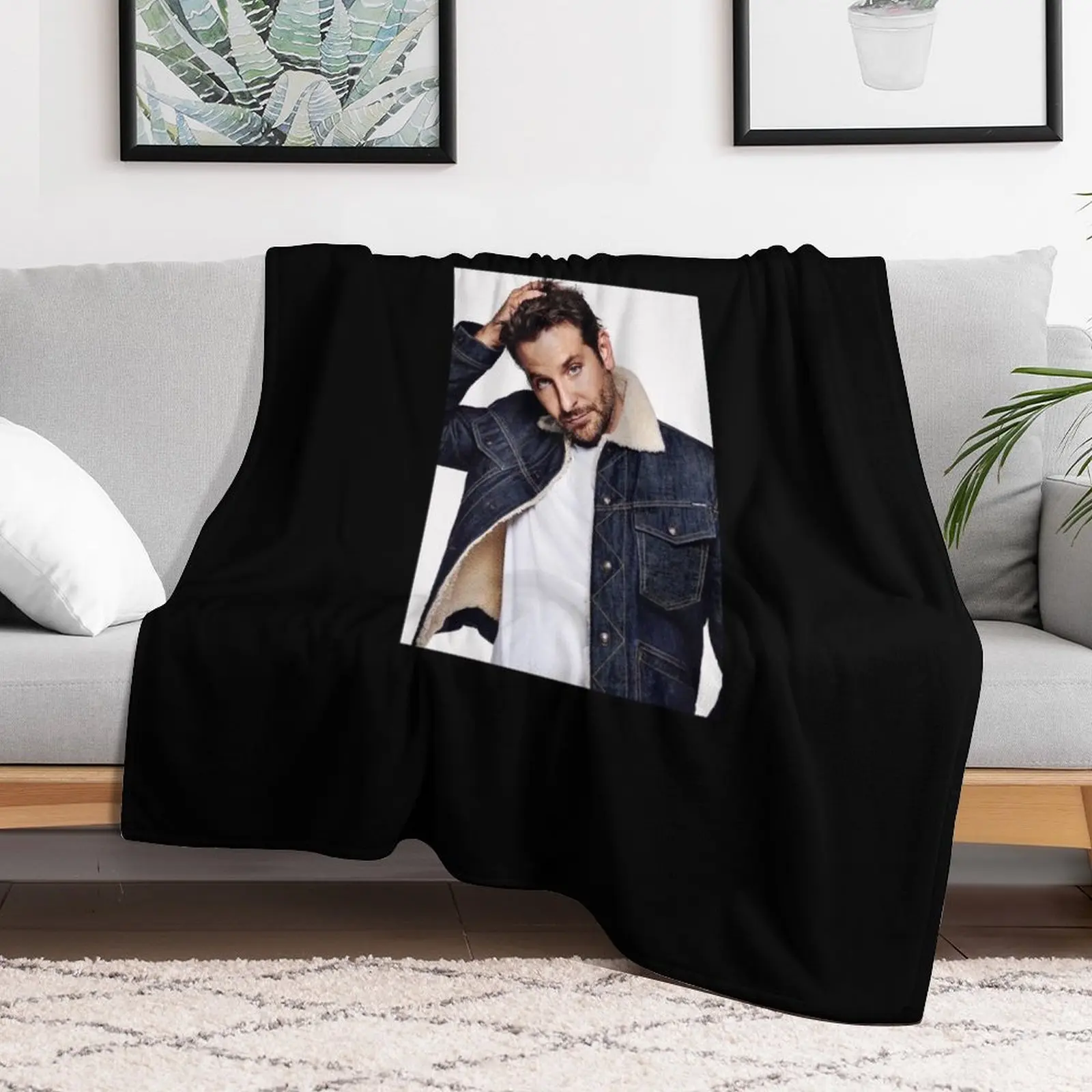 Bradley Cooper Sticke Throw Blanket