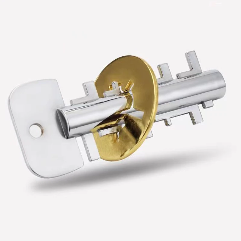 Metalowe puzzle klucz łamigłówka Casse Tete rozwiązywanie odblokuj blokujące zabawki IQ logiczne gry dla dzieci i dorosłych