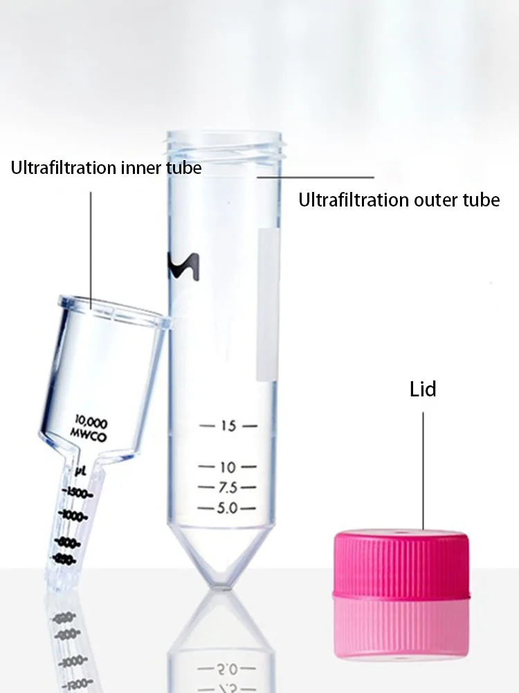 Millipore Ultrafiltration Centrifuge Tube  Centrifugal Filter Unit Laboratory Liquid Concentration Filter Pipette