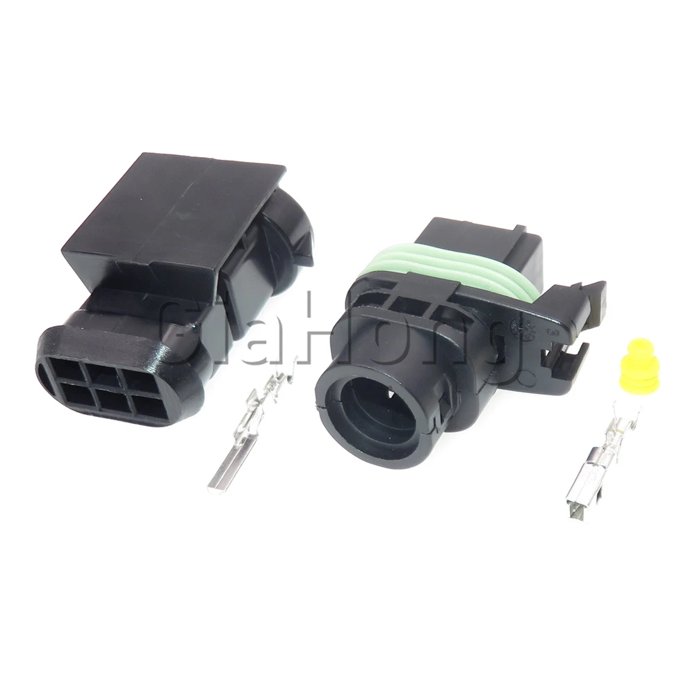 1 Set 6 Ways 211PL063S0003 AC Assembly Car Sealed Electrical Socket 211PC063S0003 Auto Wiring Terminal Connector