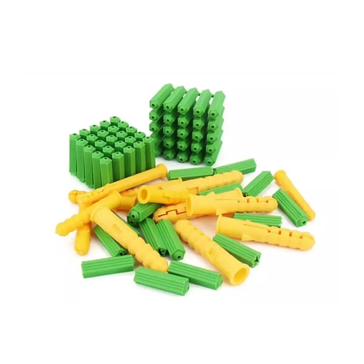 

Plastic Expansion Pipe Screw Full Rubber Plug/M6M8M10