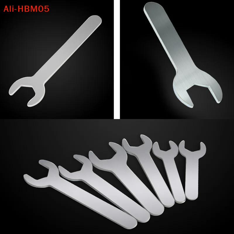 (HB05)Small Wrench Ultrathin Thin Wrench Single Head Open End Wrench Opening Large Opening Wrench Purpose Hardware Tool