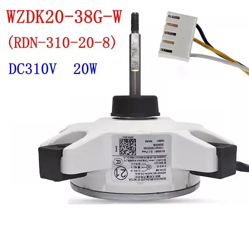 

Air conditioner outdoor fan frequency conversion DC motor WZDK20-38G-W (RDN-310-20-8) DC310V 20W parts