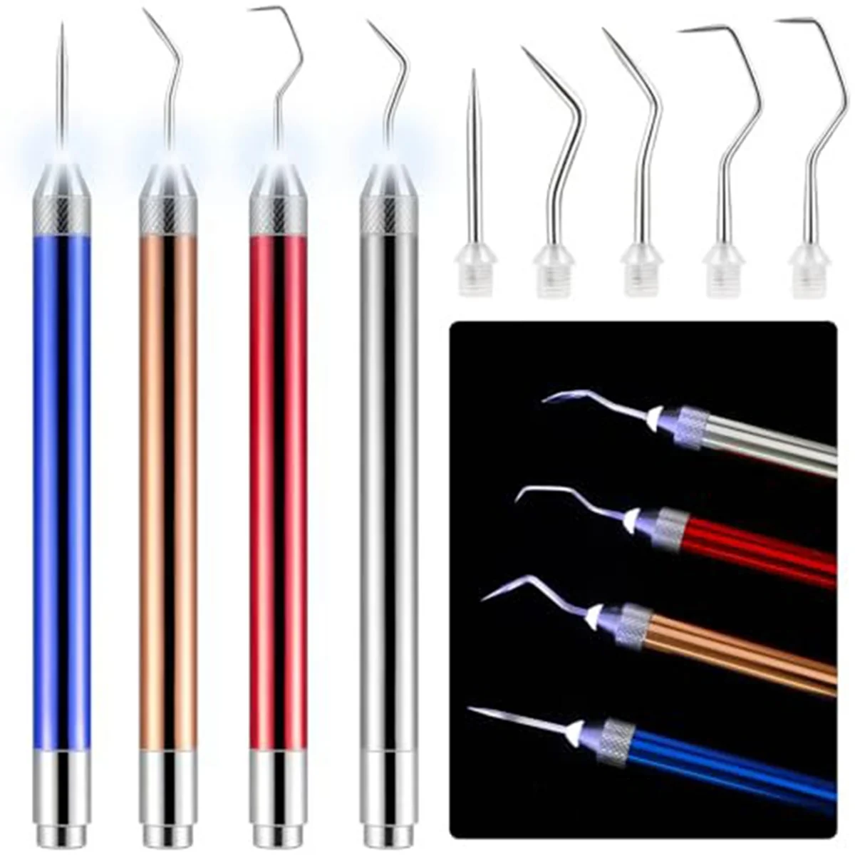 

A32P_LED Weeding Tool for Vinyl and Lightweigh Vinyl Weeding Tool for Removing Small Vinyl Sheets DIY